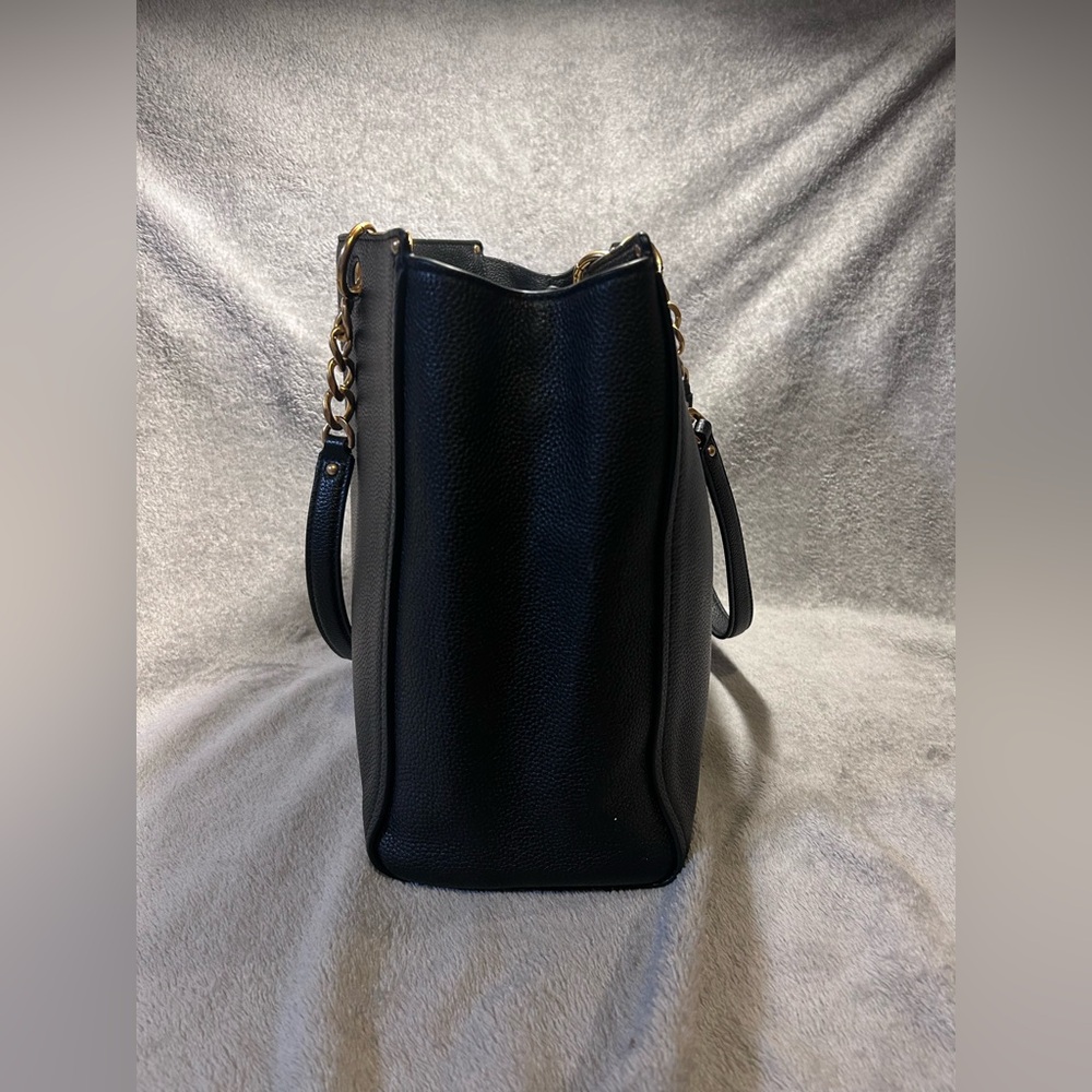 Tory Burch Everly Pebbled Leather Tote w/ Gold Hardware NWOT - Picture 5 of 16